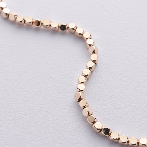 Браслет "Кубики" (желтое золото) mini б05465 5