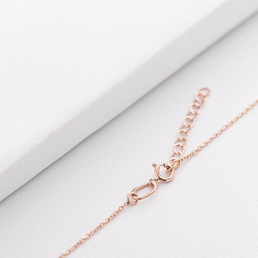 Золоте кольє Таємна любов кол01461 2