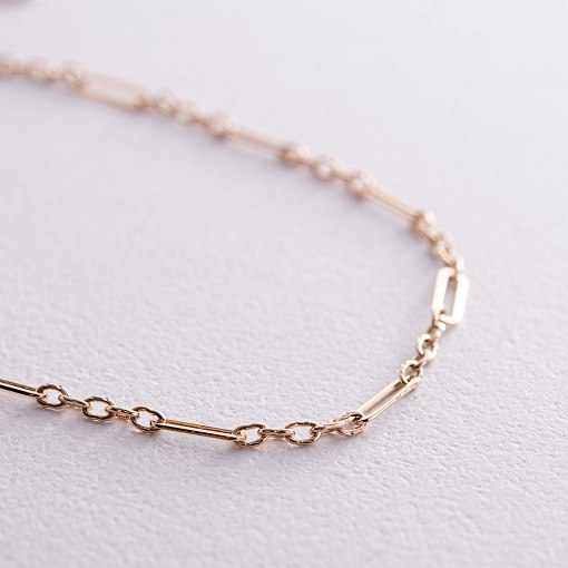 Кольє - ланцюжок в жовтому золоті кол02386 4