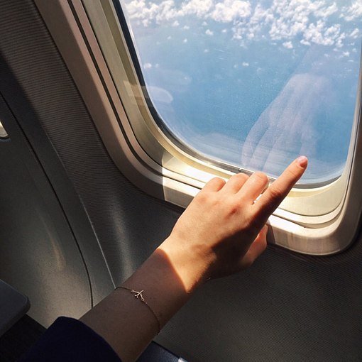 Браслет "Самолетик" в красном золоте б04143 3