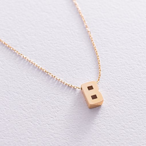 Кольє з буквою 