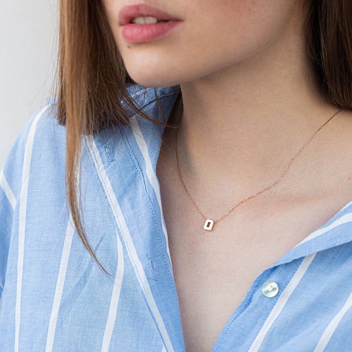 Кольє з буквою 