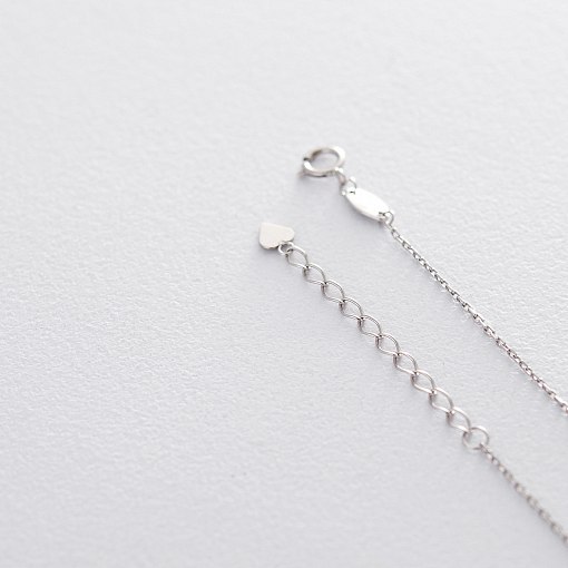 Кольє Весна в білому золоті кол01397 2