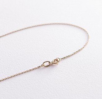 Колье "Шар" в желтом золоте (0.5 см) кол01759 №3