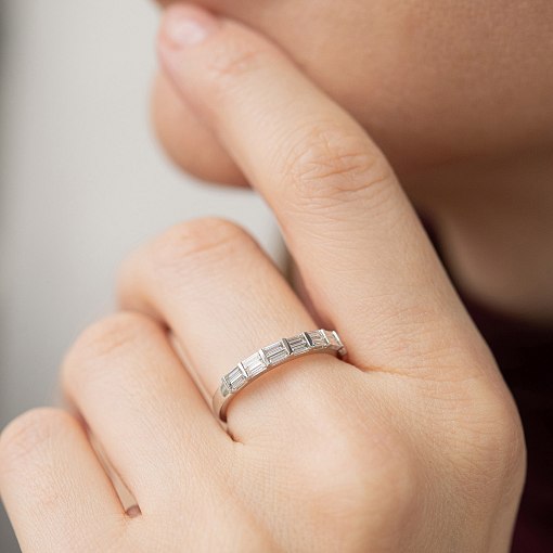 Золота каблучка з діамантами кб0590ri 4