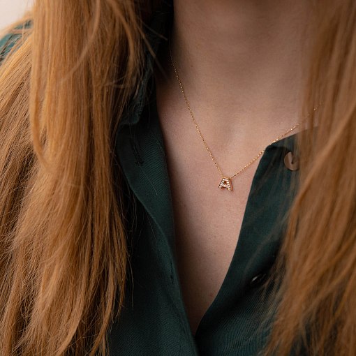 Кольє з буквою 