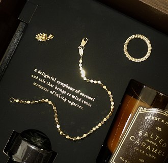 Кольцо "Paris" с дорожкой камней в желтом золоте к07201 №15