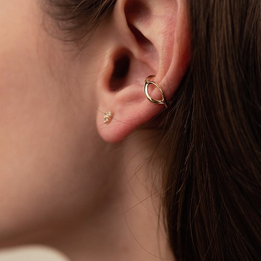 Каффа "Лея" в желтом золоте с07678 2