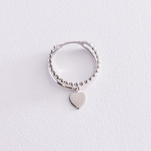 Золотое кольцо "Сердце" к05548 5