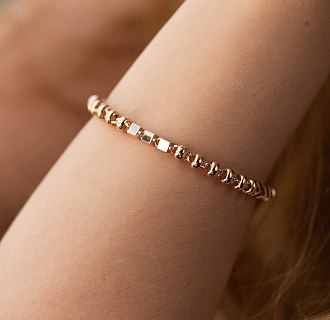 Золотой браслет "Colette" б05486 №3