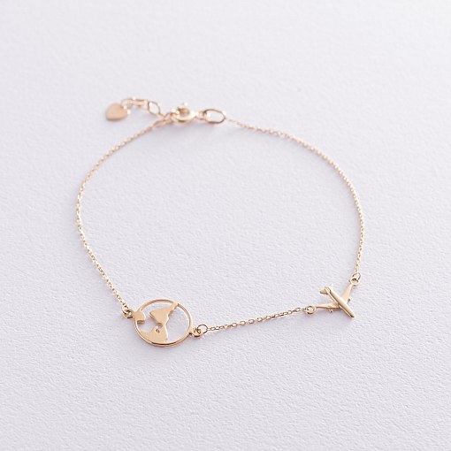 Браслет в жовтому золоті 