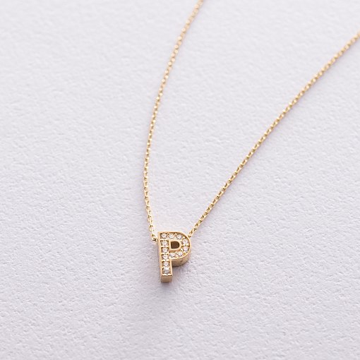 Кольє з буквою 