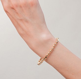 Золотой браслет "Colette" б05631 №3