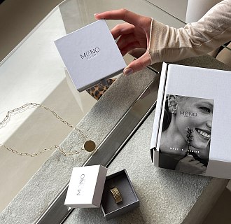 Широкое кольцо "Энид" в желтом золоте к07359 №16