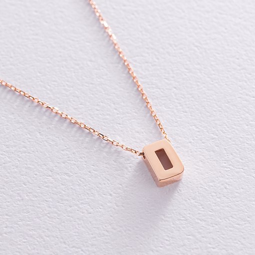 Кольє з буквою 