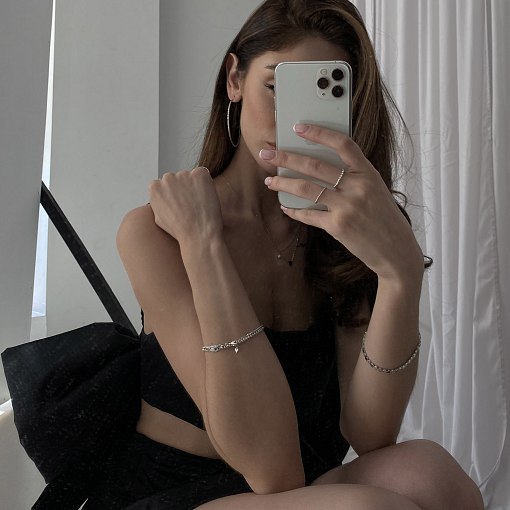 Золоте подвійне кольє 