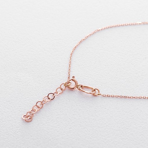 Колье Секретная любовь в красном золоте кол01204 2