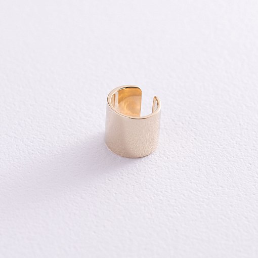 Серьга - каффа (желтое золото) с06951 11