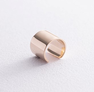 Сережка - каффа (жовте золото) с06951 №13