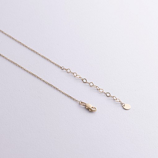 Колье "Змея" в желтом золоте кол02494 3