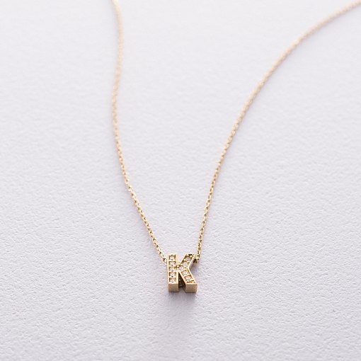 Кольє з буквою 