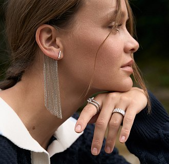 Серьга - каффа 