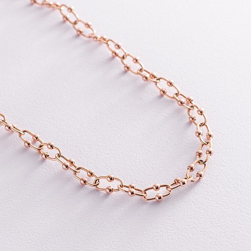 Колье "Фантазия" в красном золоте кол01913 3