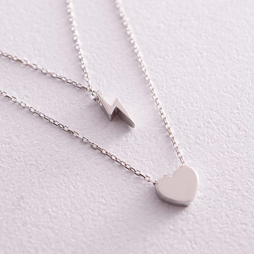 Подвійне золоте кольє 