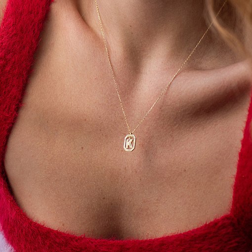Кольє з літерою 
