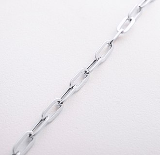 Браслет "Цепочка" в белом золоте б05644 №3