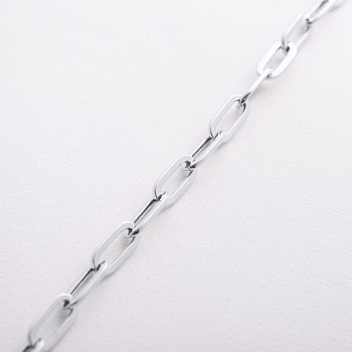 Браслет "Цепочка" в белом золоте б05644 3