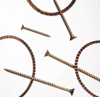 Жесткий золотой браслет "Кубики" (фианиты) б05615 №3