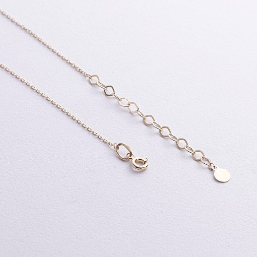 Золотое колье "Монетки" (возможна гравировка) кол02499 3