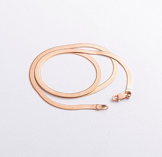 Колье "Наоми" в красном золоте (снейк) ц00514-4,0 №2