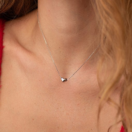 Золоте кольє із сердечком кол01322 2