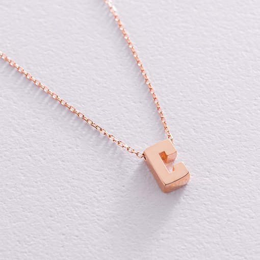 Кольє з буквою 