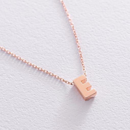 Кольє з буквою 