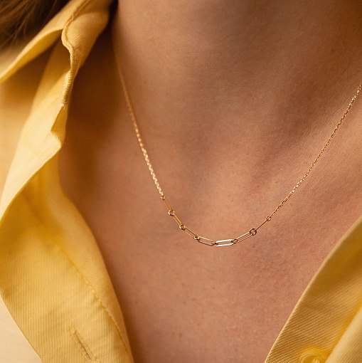 Кольє - ланцюжок в червоному золоті кол02378 6