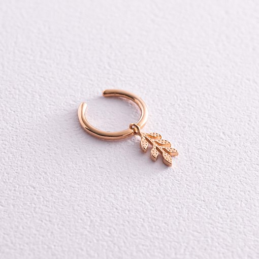 Каффа "Веточка" в красном золоте с08039 3