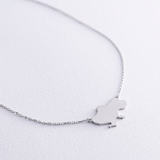 Золотое колье "Украина" с бриллиантами 125431121 7