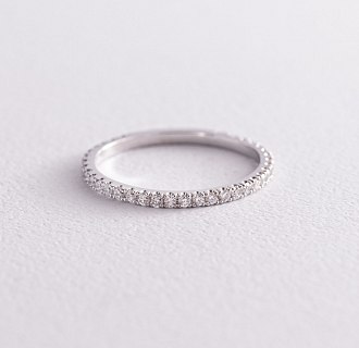 Золотое кольцо "Минимализм" с бриллиантами кб0366