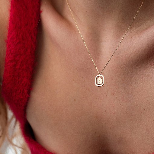 Кольє з літерою 