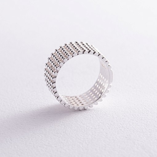 Серебряное кольцо "Рейчел" с шариками 112661 16