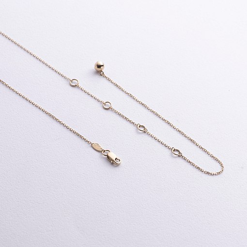 Колье "Шарики" в желтом золоте кол02507 6