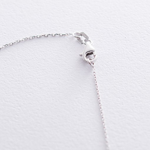 Колье в белом золоте "Кругосветное путешествие" кол01684 4