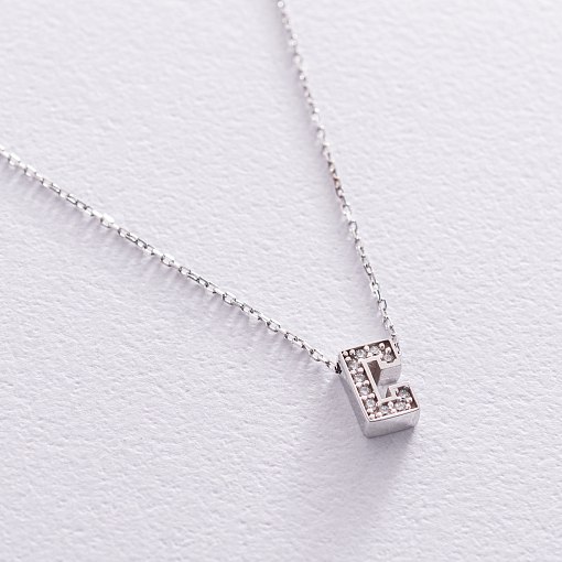 Кольє з буквою 