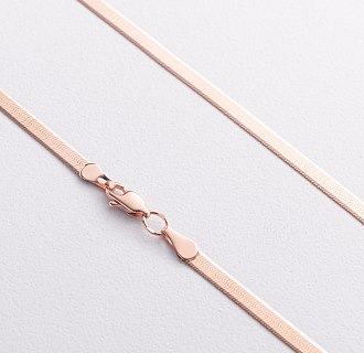 Колье "Наоми" в красном золоте (снейк) ц00514-3,5 №3