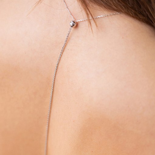 Золоте кольє - краватка 