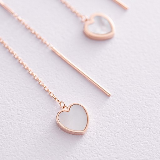 Золоті сережки - протяжки 