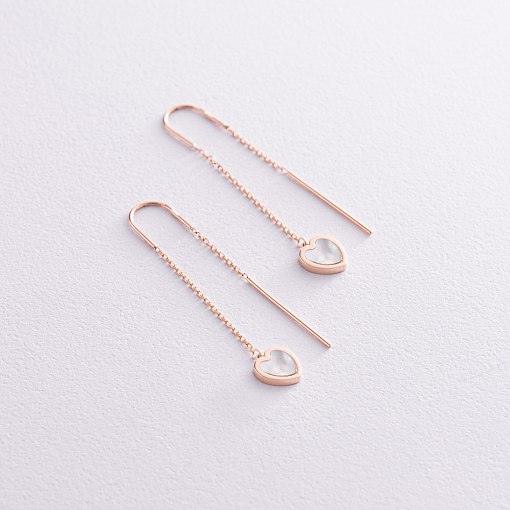 Золоті сережки - протяжки 